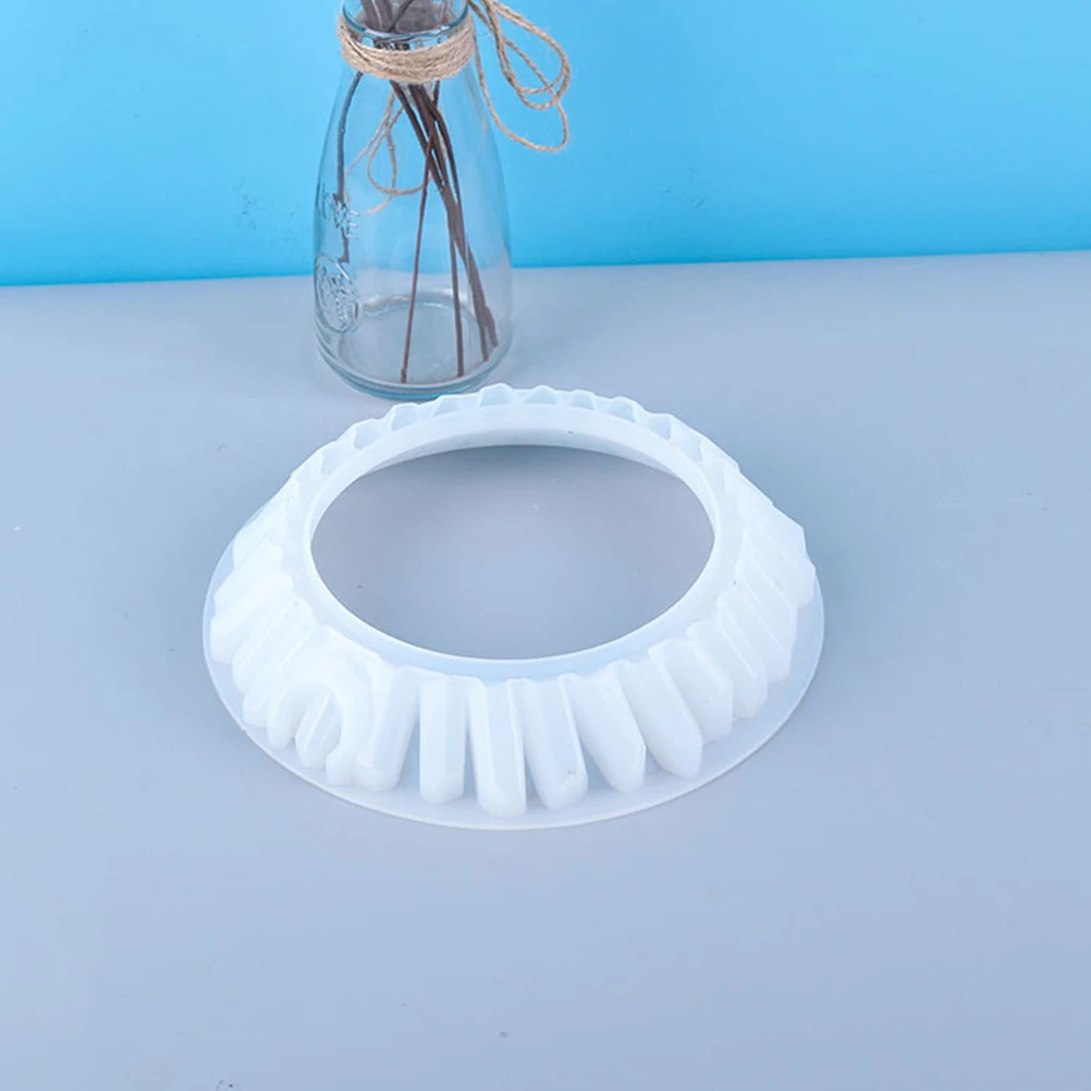 

Crystal Crown Mold Epoxy DIY Jewelry Crown Shape Mold Making Reusable Washable Craft Supplies Accessories Components