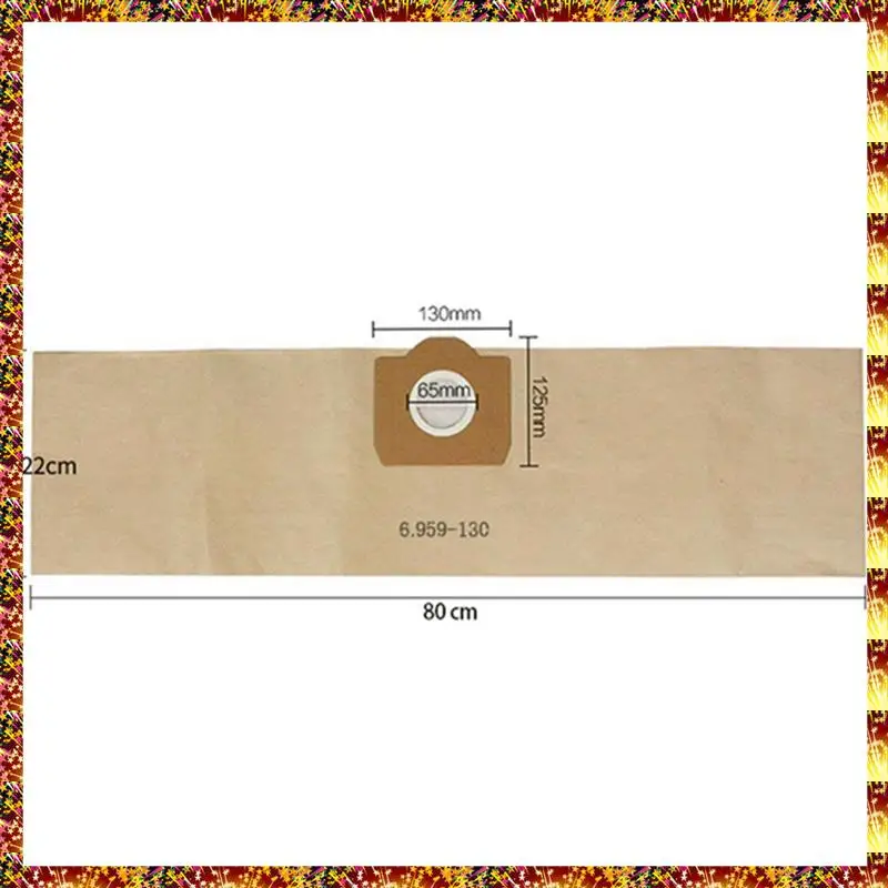 16 Pcs Dust Bags Spare Parts For Karcher 6.959-130.0 Filter Bags For A2201 WD3 Paper Bag Vacuum Cleaner Parts