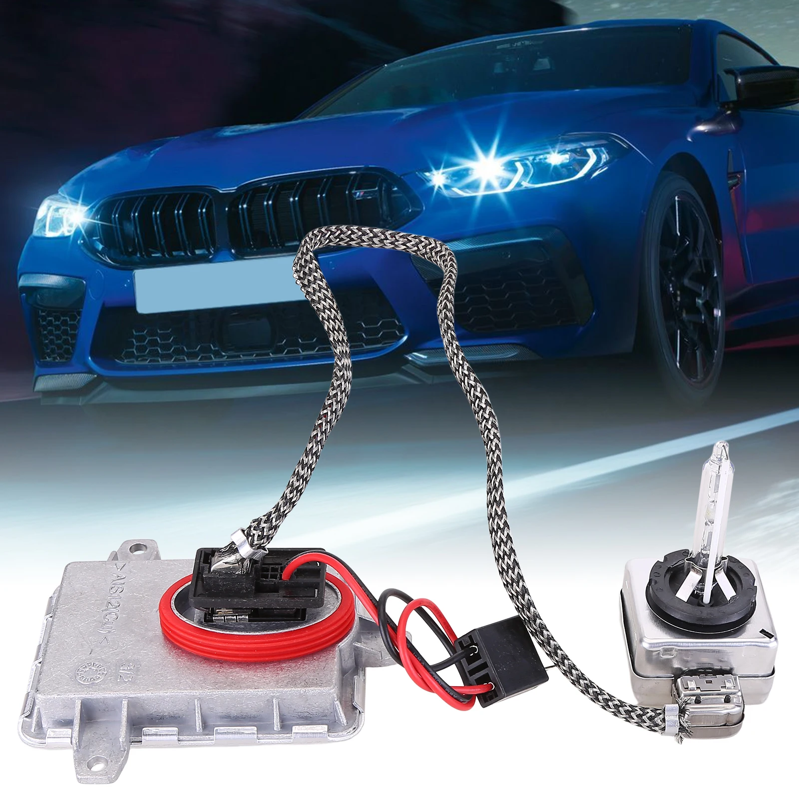 Xenon HID Headlight Ballast Control Module w/ D1S Bulb Compatible for 08-17 AL 130732926301