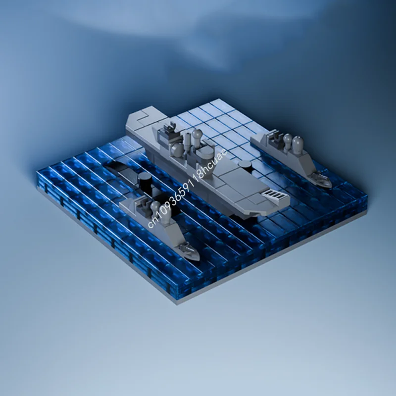 463 pçs moc grupo naval modelo blocos de construção crianças artesanato brinquedos arquitetura educação criativo presentes natal