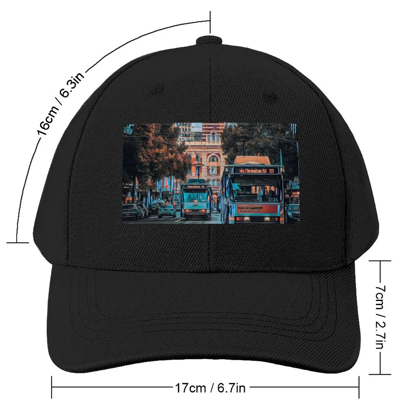 Melbourne Streets Baseball Cap Hat Baseball Cap Trucker Hat Hats Woman Men's