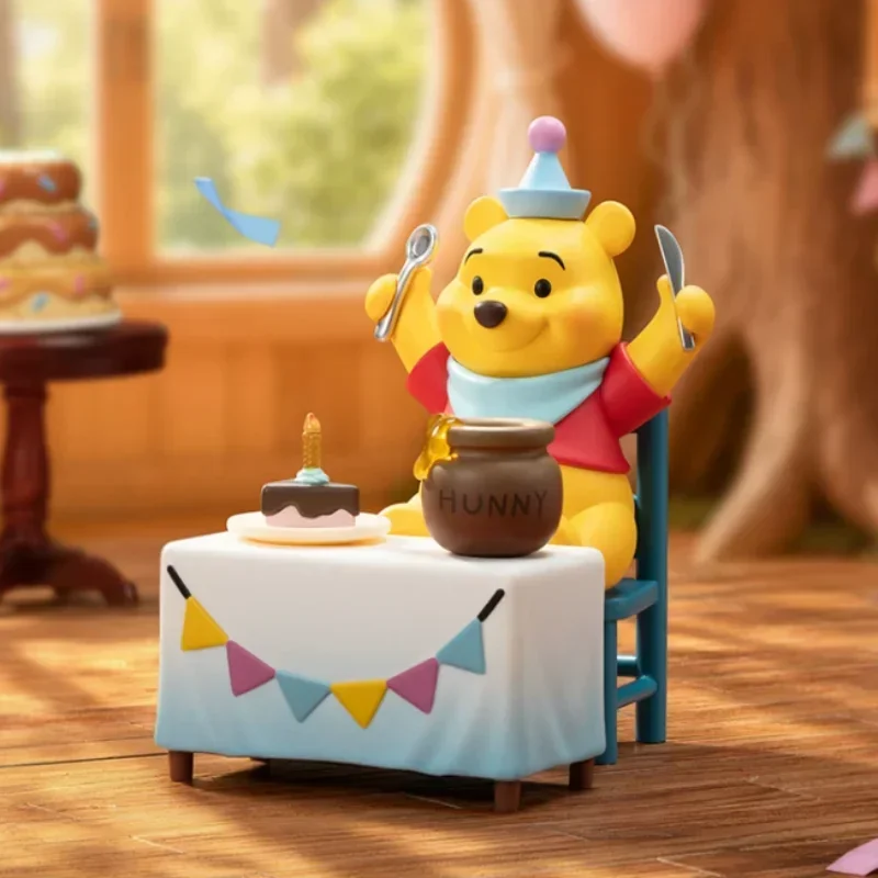 POP MART Disney Winnie The Pooh Let Is Party Series Blind Box Mystery Box Official Genuine Collectible Figure Desktop Ornament view 6