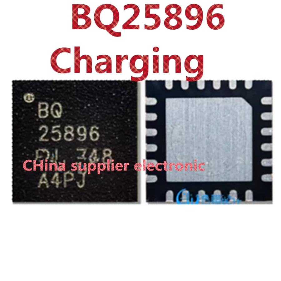 5pcs-50pcs BQ25896 25896RTWR 25896 QFN24 chipset charging IC