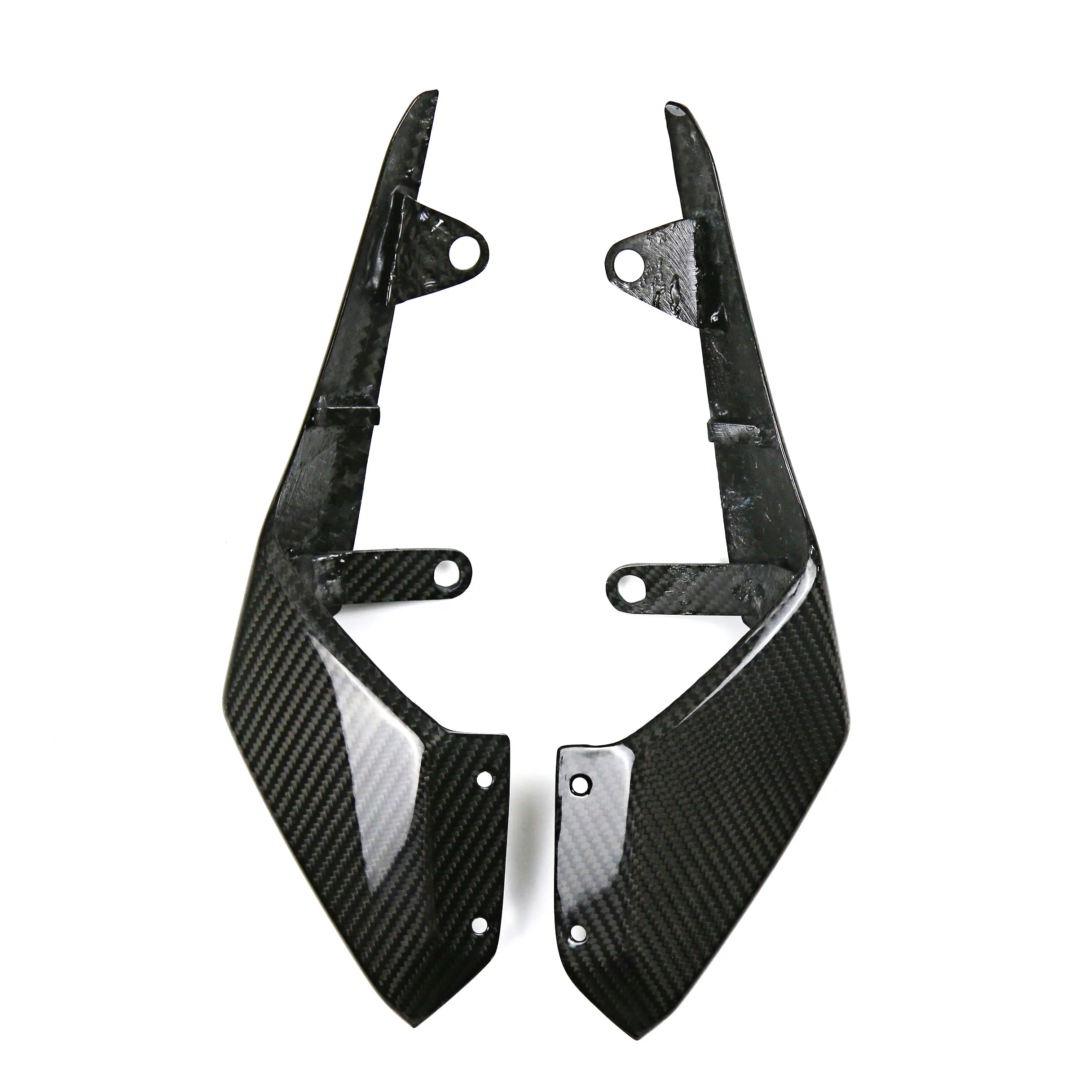 100% Dry Carbon Fiber Motorcycle Modified Fairing Radiator Fairings  Panels For Yamaha MT07 MT-07 2018 2019 2020 2021