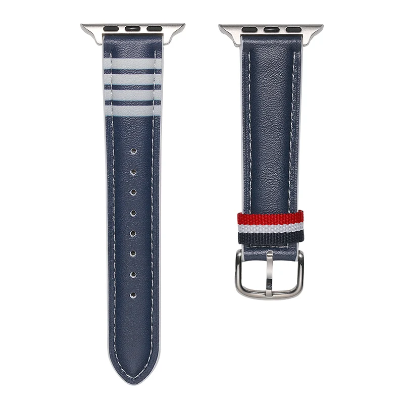 

Ремешок из натуральной кожи для Apple Watch Band 44 мм 45 мм Ultra 49 мм 41 мм 42 мм 38 мм 40 мм, браслет в стиле ретро для iwatch series 8 7 6 5 4 3 SE