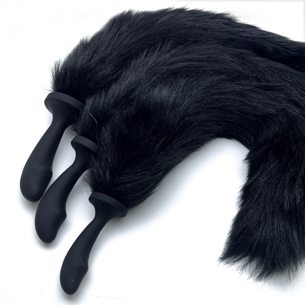 3 Sizes Sexy Fox Anal Plug Tail Silicone Anal Toys For Women Men Butt Plug Dildos Small Tail Anal Plug Cosplay Sex Toy For Adult image 6