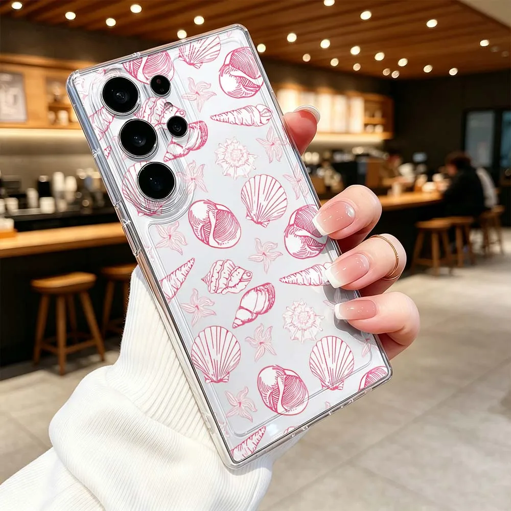 Marine Organism Starfish  For Samsung Galaxy S26 S25 S24 S23 S22 S21 S20 Note 20 Ultra Plus FE A73 A52 A51 A23 A22 Phone Case