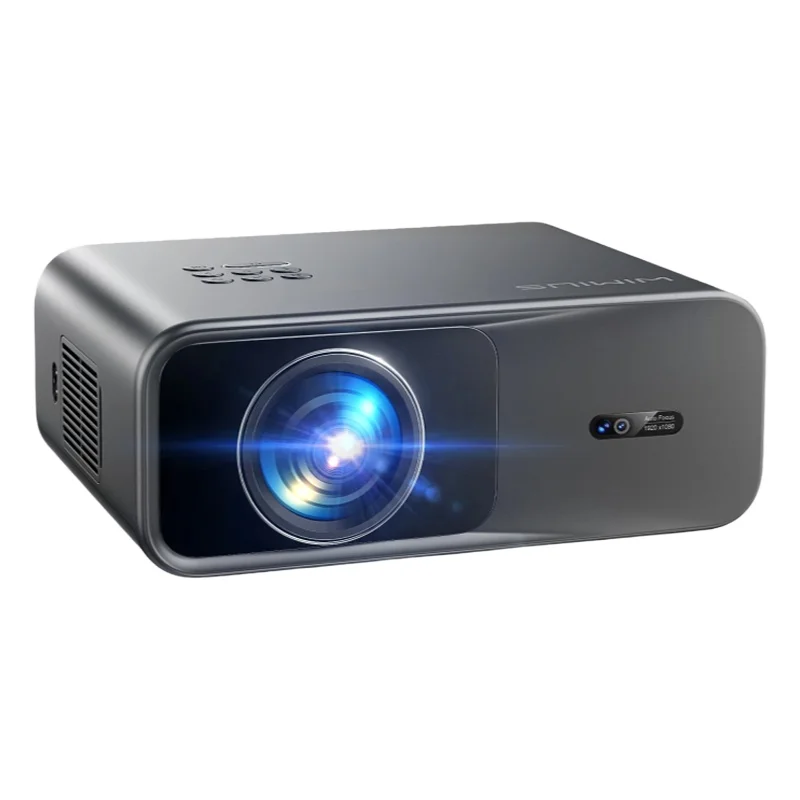 Wimius G1 45000lumens 4K Smart-Projektor mit Google TV-System, Autofokus, WLAN, Hochwertige Full HD 1080P Heimkino-Beamer für Filme