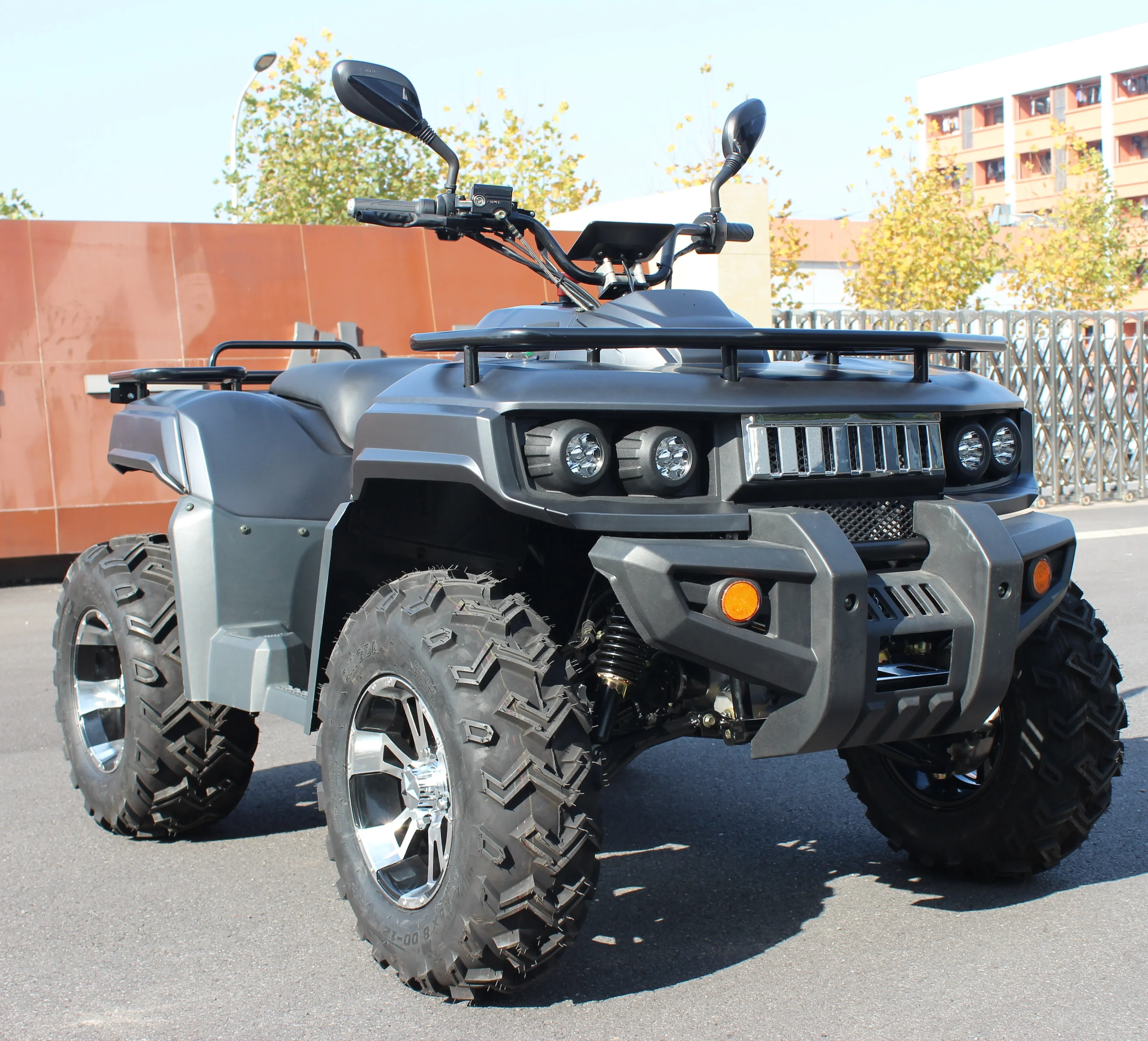 4*4 Electric ATV 4WD Quad 5000W Power With 72V Differential Automatic Transmission