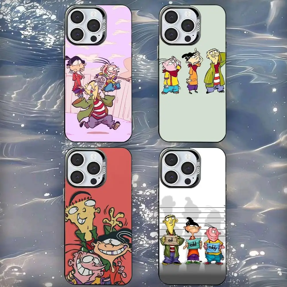 

E-D E-Edd N E-Eddy-ys Phone Case For iPhone 16,15,14,13,12,11,Mini,Pro,SE,MAX Black Matte Shockproof Cover