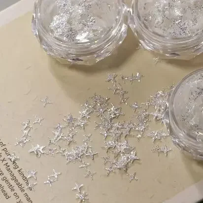 ネイルアートスーパーグリッタースパンコールホログラフィックライトファンタジーネイルアートスパンコール女の子のための DIY グラマーネイルアートツールマニキュア装飾