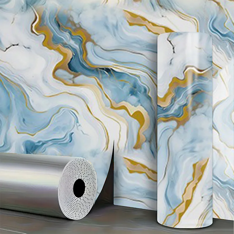 

Самоклеящиеся мраморные обои, ПВХ, водонепроницаемые и устойчивые к пятнам, для спальни, гостиной, ТВ, фон, украшение стены, наклейка на стену