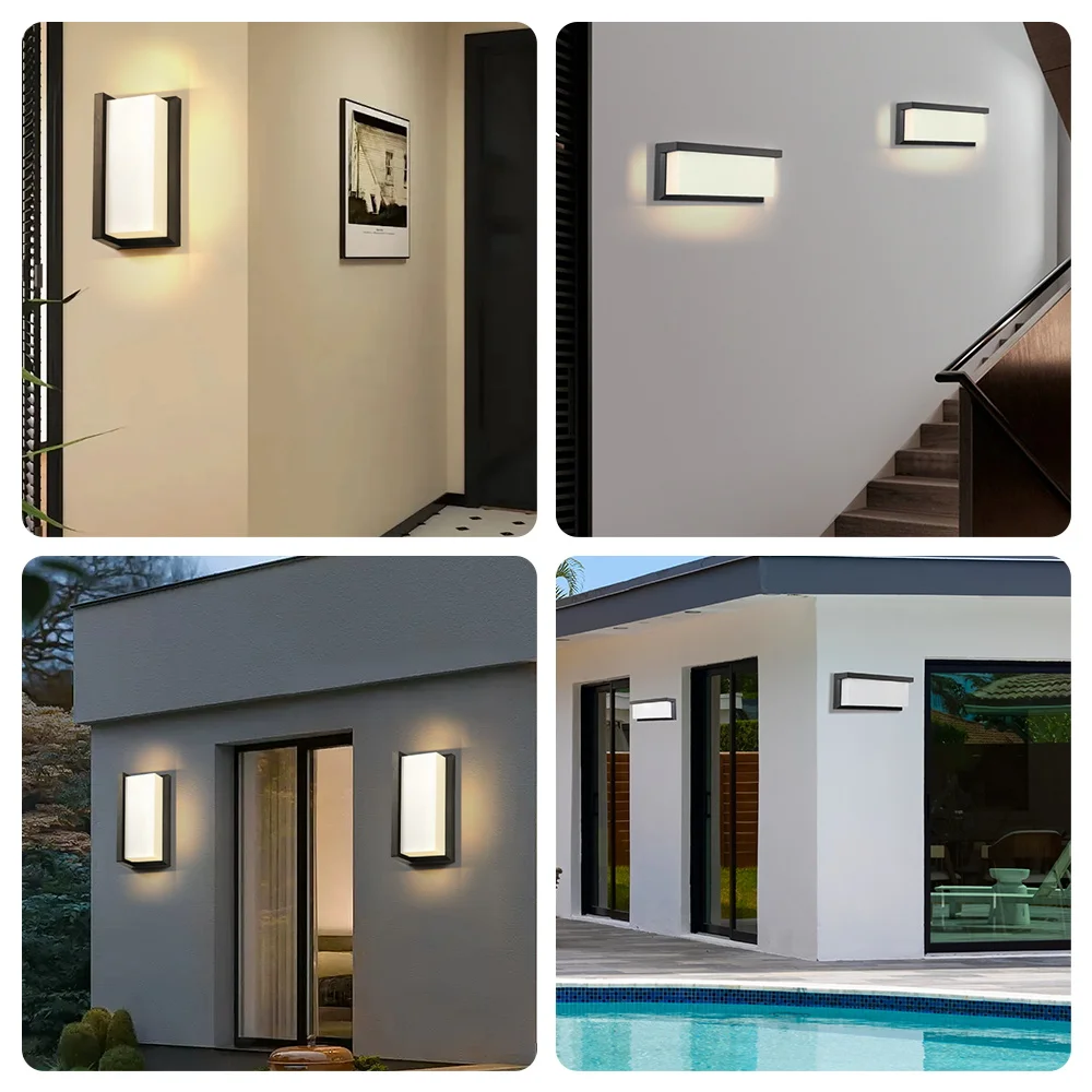 LED Vintage Wall Lamp Indoor Decoration Living Room Bedroom Corridor Room Decor Wall Light Court Balcony Porch Led Light Fixture