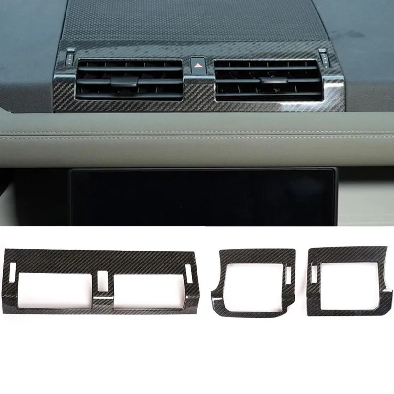 

For Land Rover Defender 90 110 130 2020-2024 Car Center Control Air Outlet Decorative Frame Trim Cover Car Interior Accessories