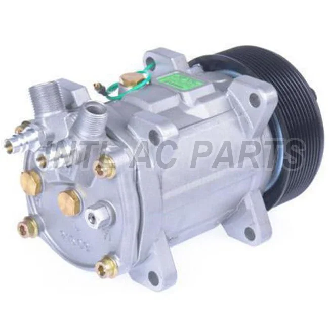 For Unicla UP170 Car Auto Air Conditioning AC Compressor UP170-6680 24V 125MM