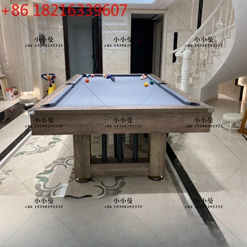 Billiards table Standard household indoor American black eight adult billiard table case Commercial multi-function
