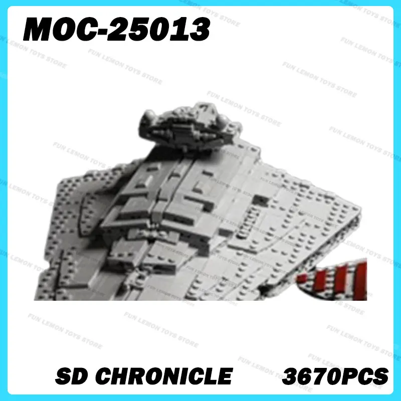 MOC-25013 Space Movie Series Building Blocks DIY Model Assemble Bricks Puzzle Toys Education Children Christmas For Gift 3670PCS