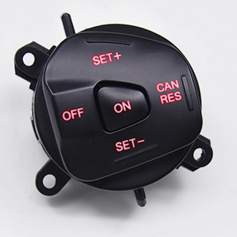 Car LED Steering Wheel Right Cruise Control Switch Button For Ford Fiesta MK7 MK8 Escort Ecosport 2013-2015