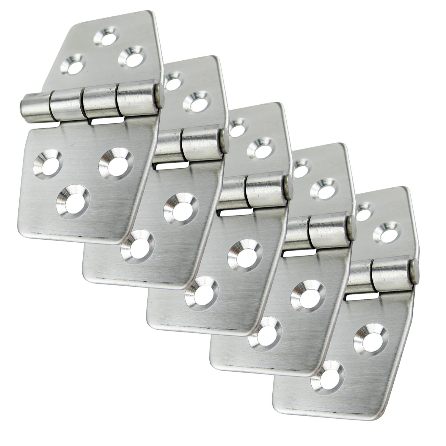 

Stainless Steel Boat Door Hinge Stamping Cabinet Marine Hardware 76*40*2mm