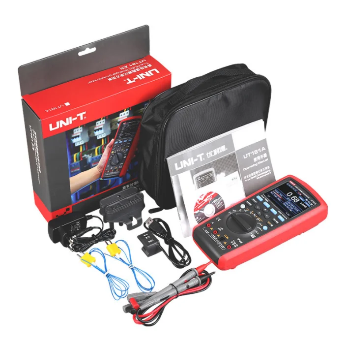 UNI-T UT181A haute précision True RMS DC 1000V tout en un multimètre numérique Portable