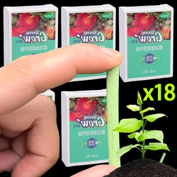 18Pcs Plants Nutrition Stick Universal Indoor Potted Flower Growth Enhancer Bar Plant Food Home Garden Houseplants Accessories