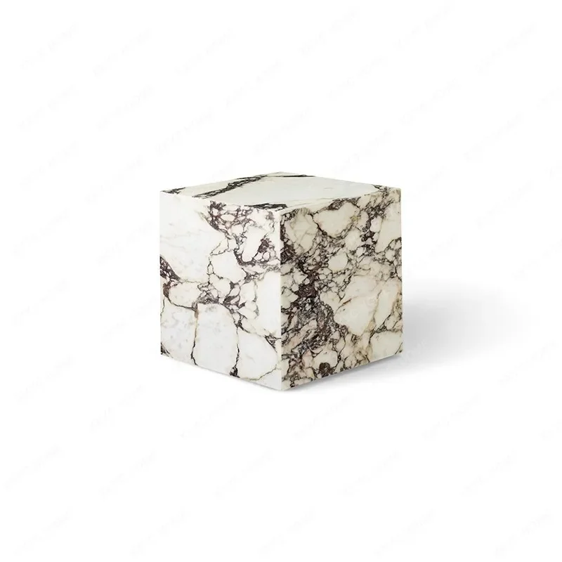 AANatural Bulgari Edge عدد قليل من الرخام الشمال شقة صغيرة الفن الحديث طاولة القهوة لغرفة المعيشة