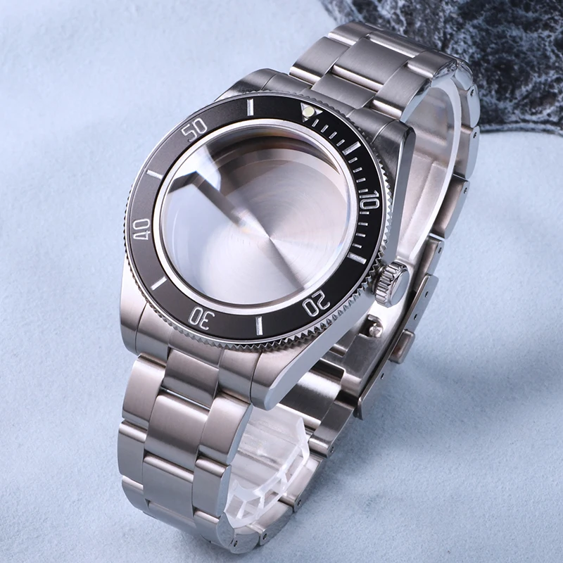 

HEIMDALLR Watch Case Stainless Steel Diving Watch Case Sapphire Glass 20Bar Waterproof Fit For NH35A NH36A Automatic Movement