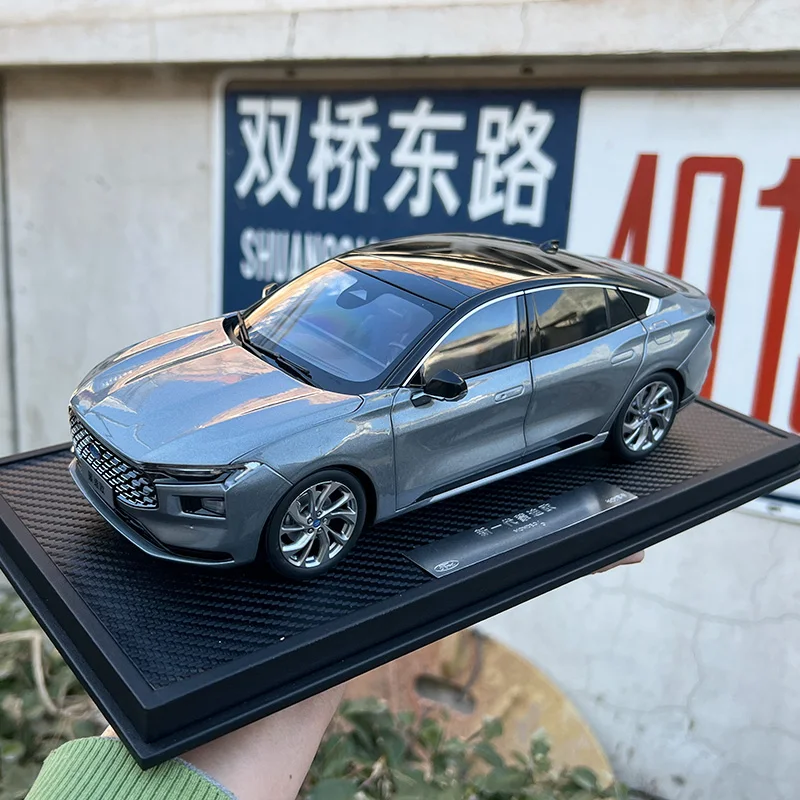 1:18 origineel schaalmodel, Ford ALL New Mondeo 2022, gegoten model voor verzameling en weergave