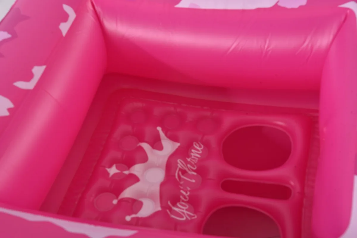 For PVC Inflatable Water‑Battle Spray Float Seat, Pool Party Splash‑Gun Floating Toy For Water Entertainment