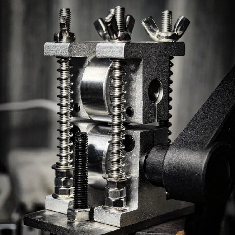 Manual Metal Wire Flattening Machine, Mini Rolling Mill to Make Flat Silver & Brass Wire, DIY Silver Inlay Jewelry Making Tool
