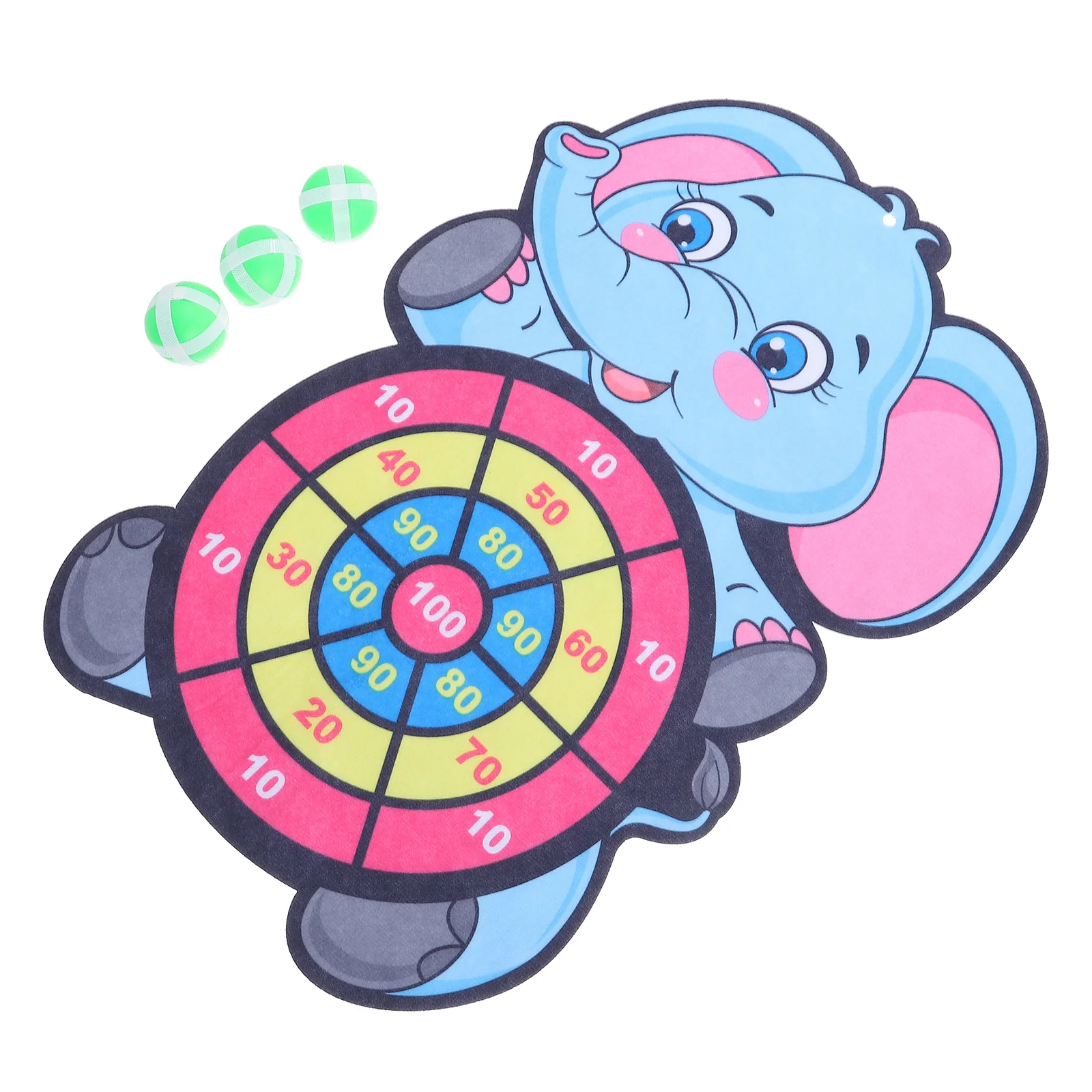 Zestaw do rzucania lepkimi piłeczkami na tarczę dla dzieci - zabawna gra edukacyjna z lepkimi piłeczkami