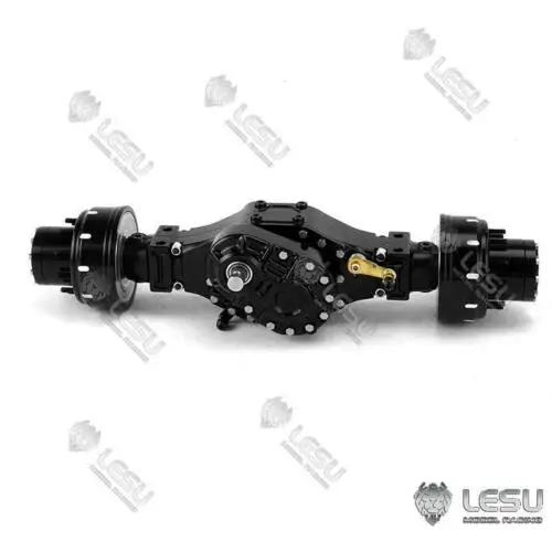 

Металлическая 1/14 LESU редукционная ось заднего колеса с замком дифференциала для радиоуправляемого грузовика Tamiyaya трактор DIY модель игрушки часть TH16479