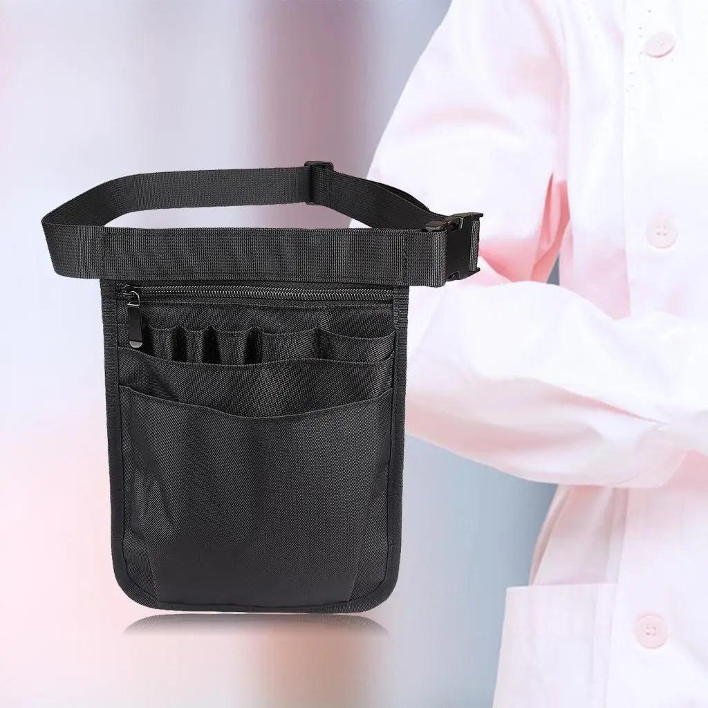 

Nurse Fanny Pack Women’s Utility Belt Small Nylon Pouch with Zip Closure for Healthcare Tools and Daily Supplies