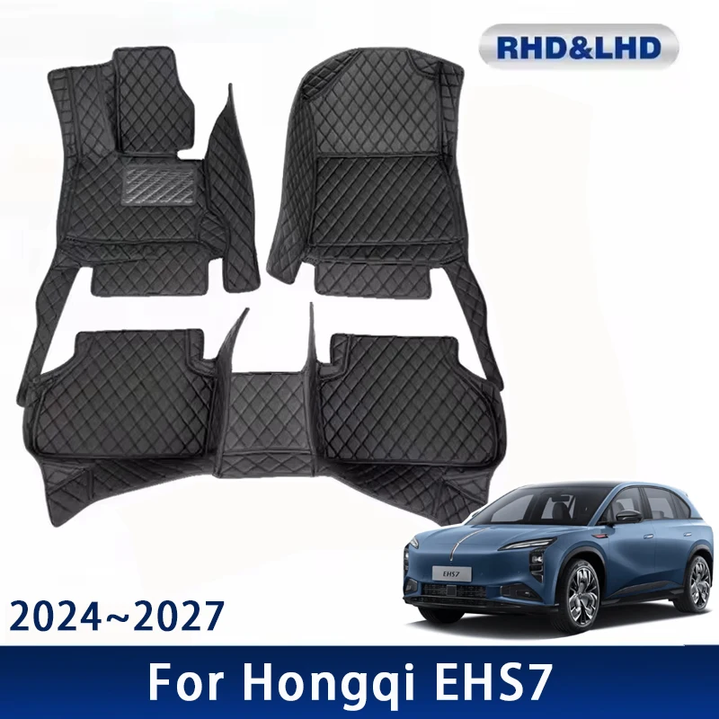 

Car Floor Mats For Hongqi EHS7 Tiangong 08 2024 2025 2026 2027 Waterproof Custom Auto Foot Pads Carpet Interior Accessories