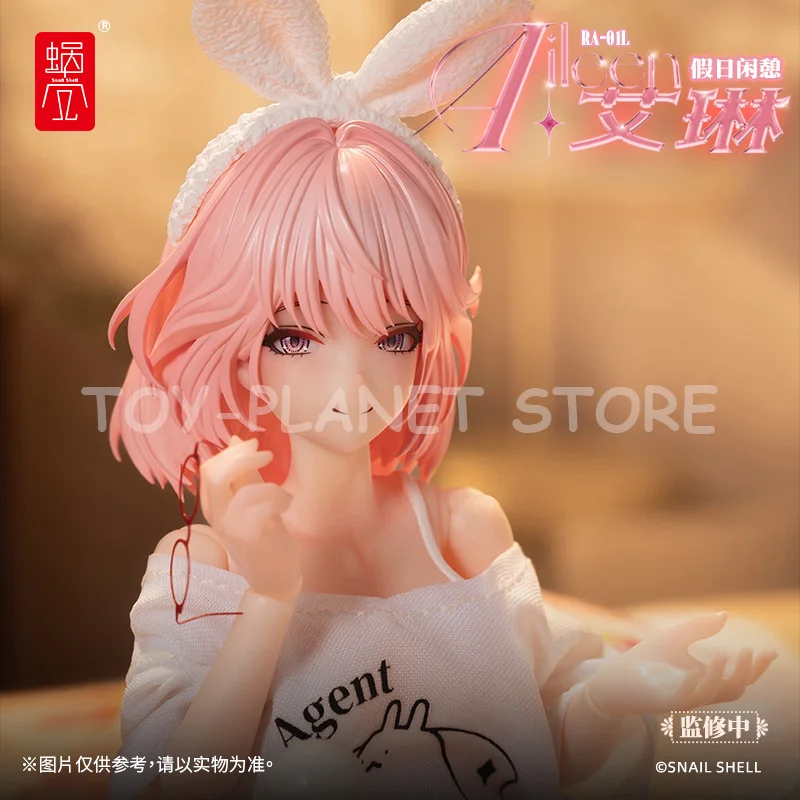 Em estoque caracol concha aileen loungewear RA-01L figura de ação anime original conjunto móvel terno modelo boneca personalizado coletar brinquedos