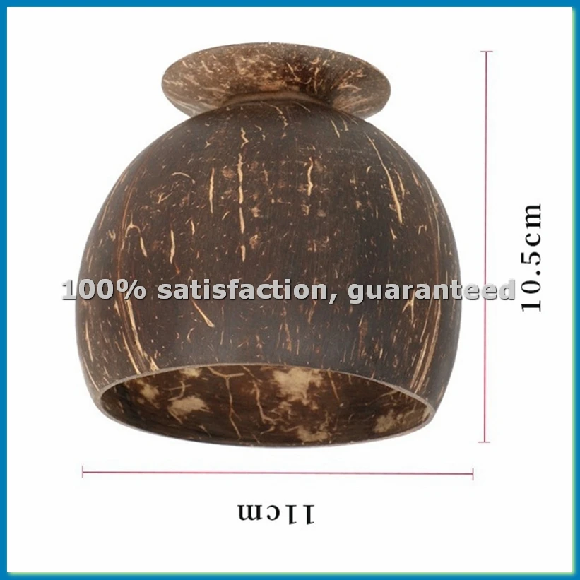 

Новые натуральные стаканы из кокосовой скорлупы для фруктов, пива, кофе, холодных напитков, кокосовые чаши - 4 шт. - ABWY