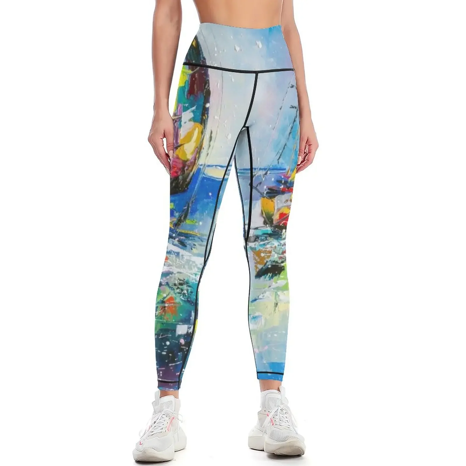 Sailing races Leggings sporty woman push up joggers for Womens Leggings