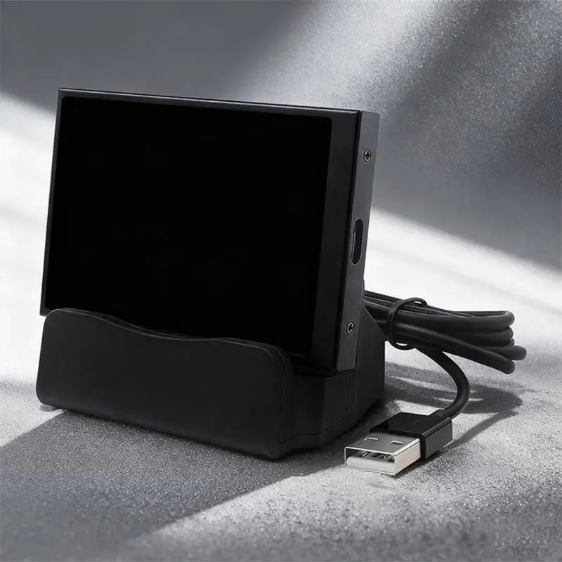 Q6PA High Speed Type C Charging Station 18W Power Delivery Available in Black / White