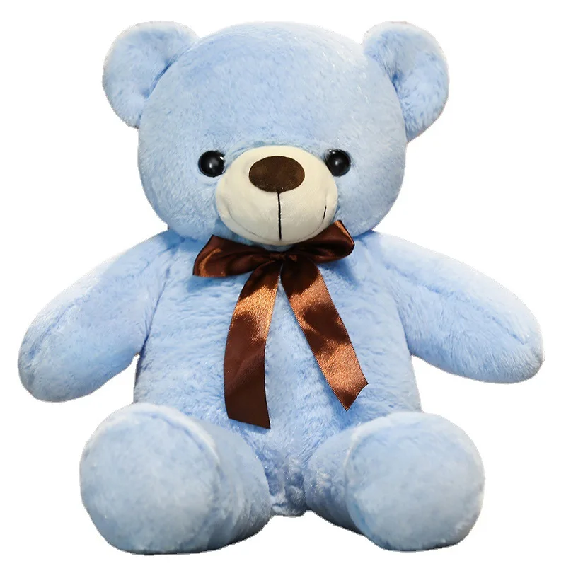 Teddy bear throw pillows are ideal for a child's birthday present in the office