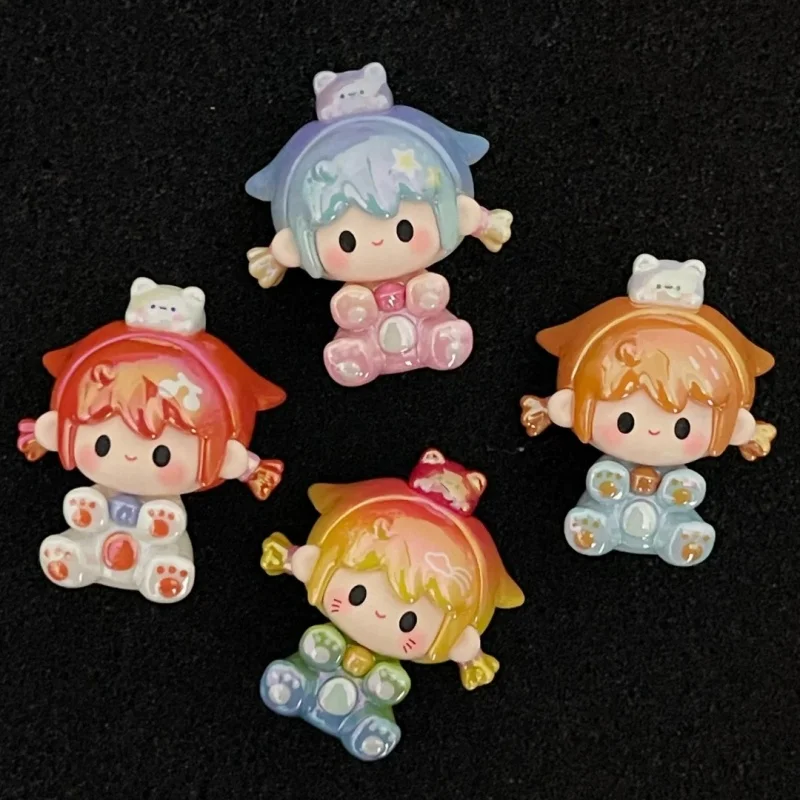 جديد Uu Youyou First Gener and Little Meow سلسلة وقت السفر حقيبة أعمى صغيرة المد اللعب Q نسخة تحصيل نموذج سطح المكتب هدية