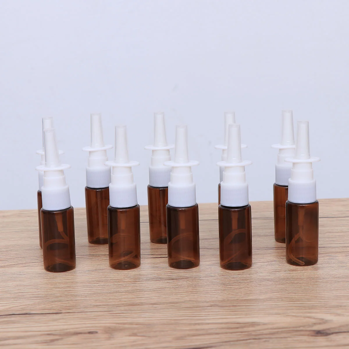 15 Pcs Refillable Spray Bottle Mini Fine Mist Rhinitis Small Transparent Leakproof