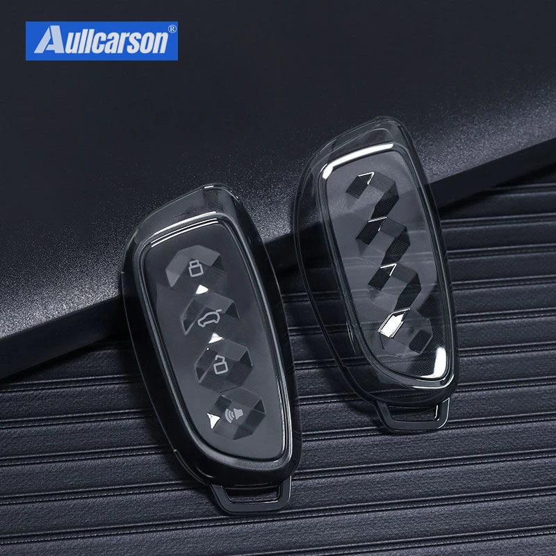 جديد هافال H9 H3 H7 H4 2024 2025 حافظة مفاتيح السيارة غطاء حقيبة بولي TPU شفافة مفتاح قذيفة الملحقات حامل قذيفة المفاتيح 1 قطعة #4