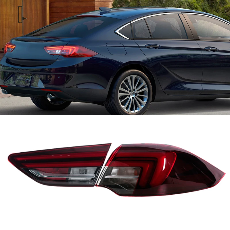 

For Buick Regal 2017 2018 2019 Car Tail Light Assembly Rear Brake Lamp Turn ​Signal Brake Lamp Warning Bumper Light Accessories