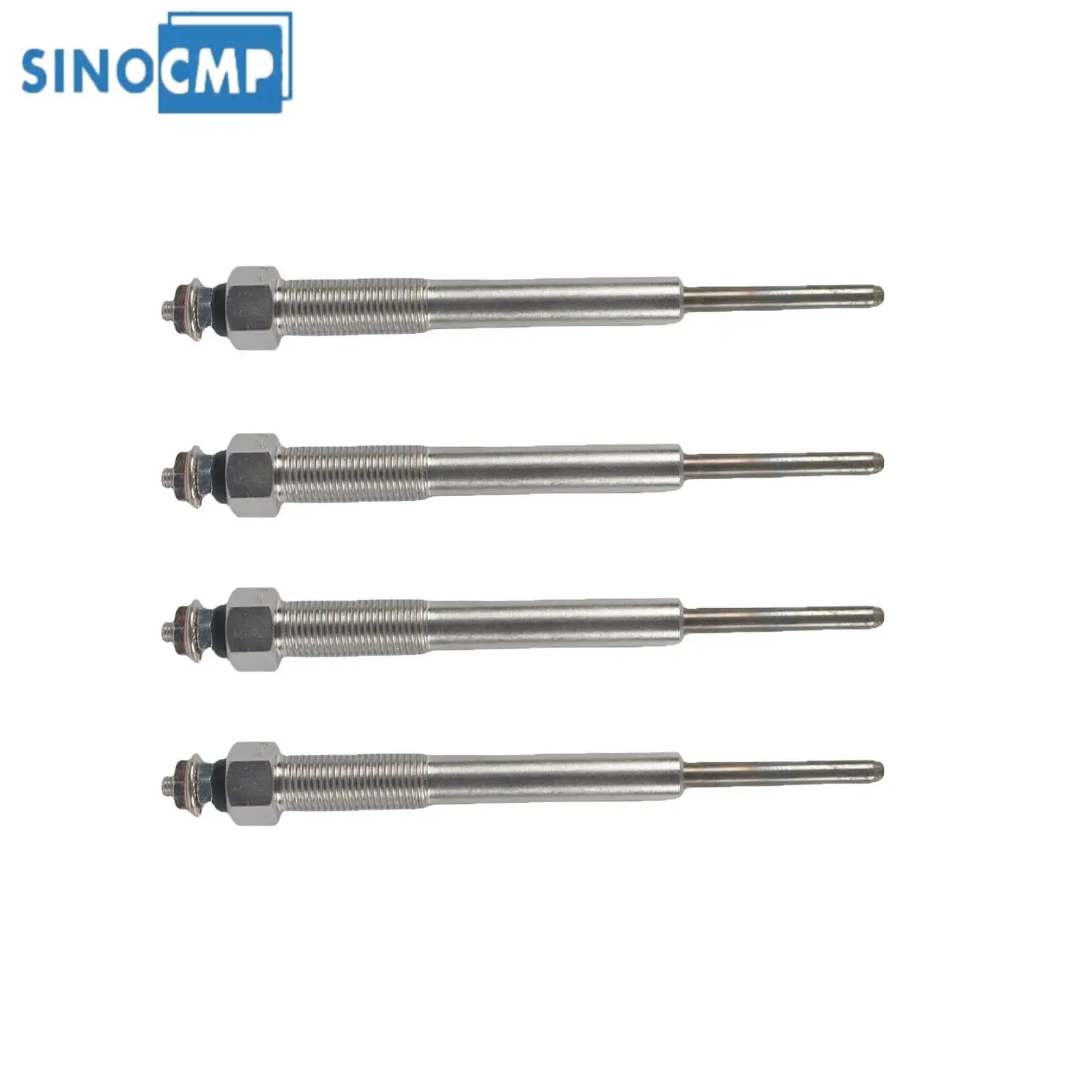 

8976000960 ​ Комплект из 4 свечей накаливания 24В для двигателей Chevrolet Isuzu 4HK1 NPR NQR NRR GMC 5.2L, запчасть для экскаваторов