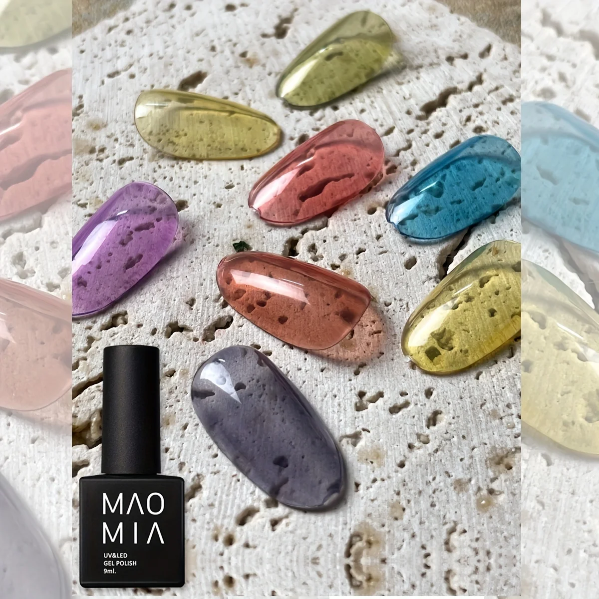 

Maomia 7.5ML Nail Gel Polish Nail Art Degisn Semi Permanent Soak Off UV LED Gel Nail Tool