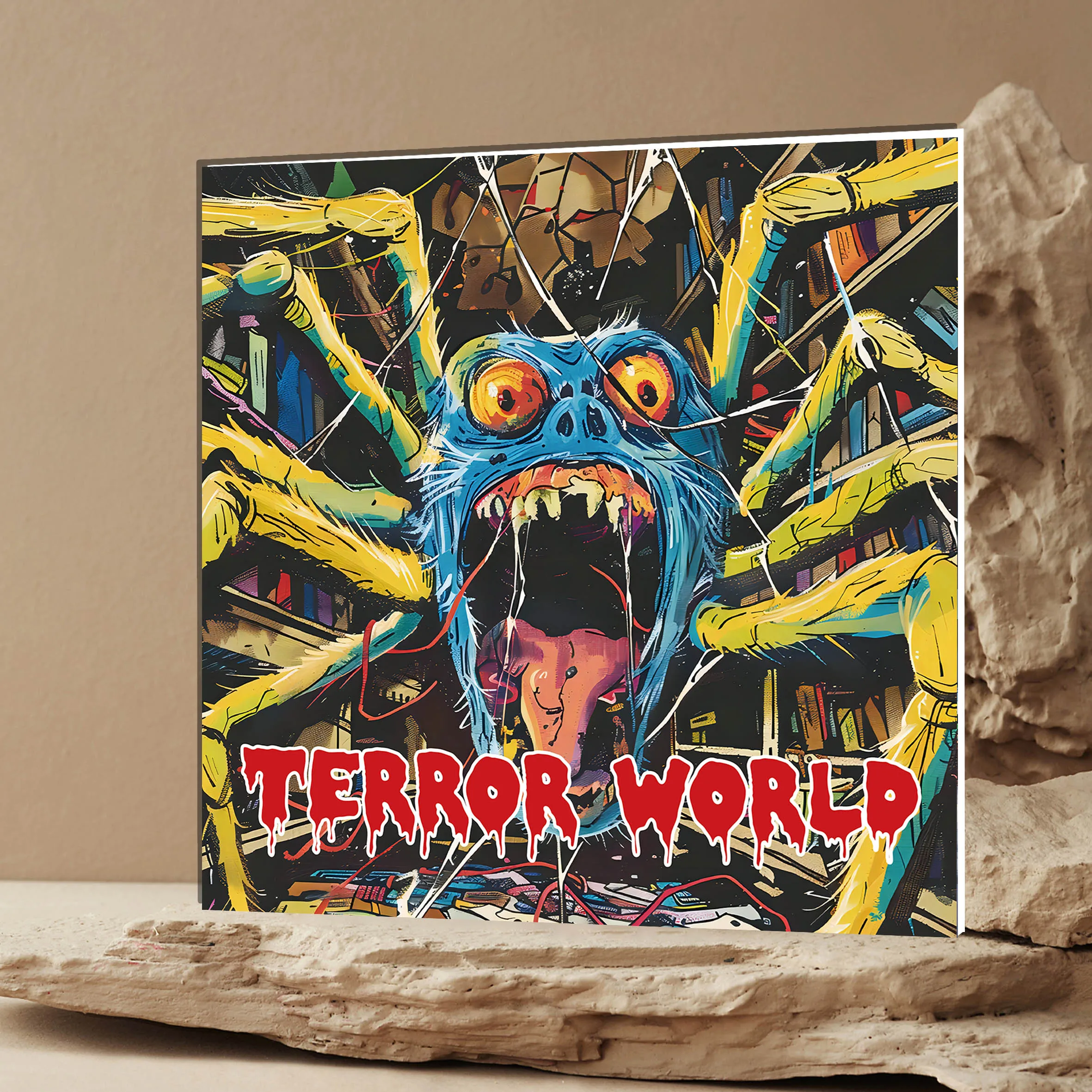 Horror World Coloring Book for Adults - 20 Pages of Intricate Designs to Enhance Your Color Skills image 6