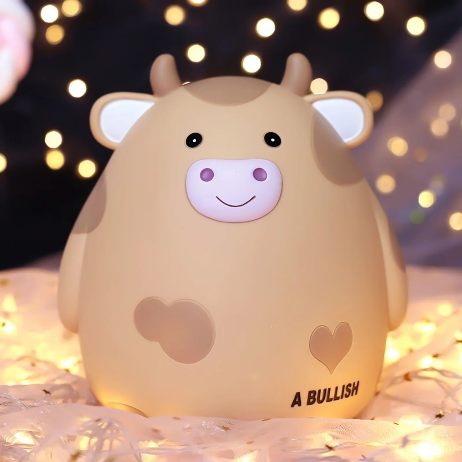 

1Pcs Cow Shape Piggy Bank for Kids High-Quality Saving Pot Cute Desktop Decor Change Bank New Year Gift for Children