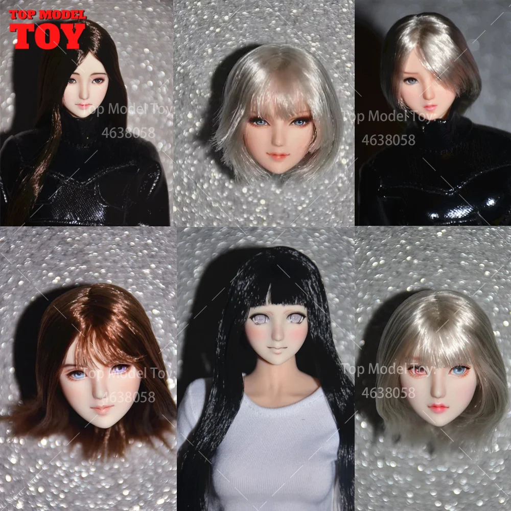 1/6 Customization Beauty Ob Head Sculpt Facial Makeup Beautiful Eyes Model For 12