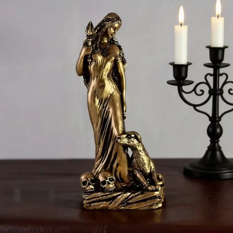 Goddess Statue Resin Art Teaching Tool Crafts Decorative Aphrodite Statue for Desktop Office Bedroom Housewarming Gift Indoor