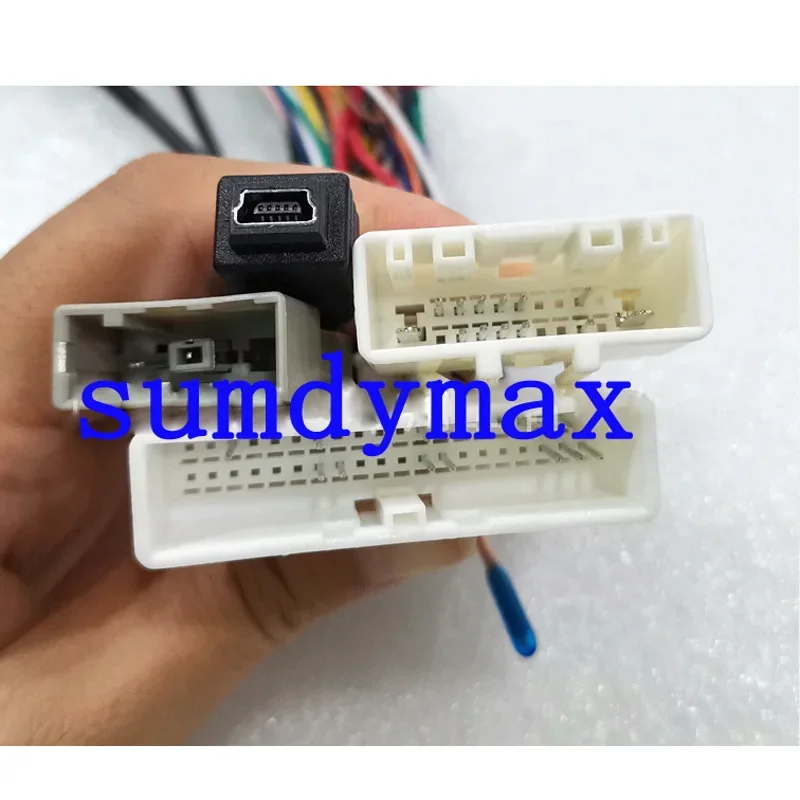 Car Android 16pin Wiring Harness Cable With Canbus Box Adapter Decoder For Nissan X-Trail Teana 2019-2020 car Wiring Harness